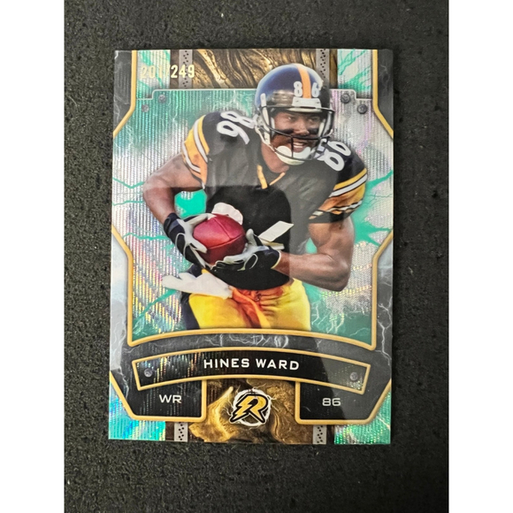 Panini Other - Hines Ward - 2024 Topps Resurgence - Aqua Surge Refractor #201/249